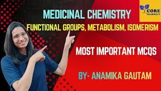 Top 20 Medicinal Chemistry MCQs | Most Important Topics Functional , Metabolism | Competitive  Exam&rdquo;