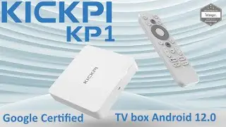 ТВ-приставка KICKPI KP1 &mdash; Android TV-приставка &mdash; Android12 &mdash; Amlogic S905 Y4 &mdash; 2 ГБ ОЗУ и 32 ГБ ПЗУ