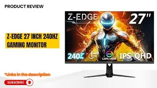 Обзор игрового монитора Z-Edge 27
