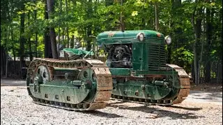 1945 Oliver Cletrac HG Crawler tractor demo