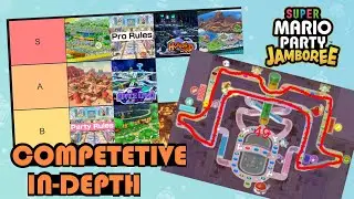 Deep Analysis from a Competitive Player + Tier List [Super Mario Party Jamboree 1.1.0]