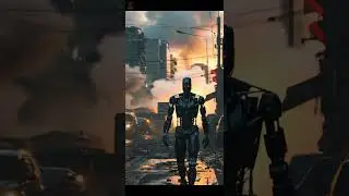 AI Terminator in a Post-Apocalyptic City 🔥