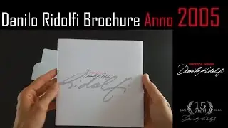 Brochure anno 2005 Danilo Ridolfi Personal Trainer San Marino Rimini Riccione