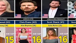 Celebrity Couples with the Biggest Age Gap | 2024 (Updated) #comparison