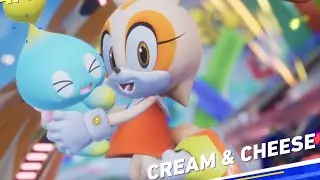 Sonic Racing Crossworld - Cream's All Attacking Interactions with everyone!