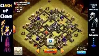 COC - AQ GoLaLoon 3 Star Best War Attack Strategy for TH9