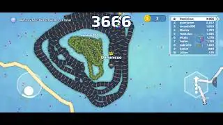 Jugando snake .io