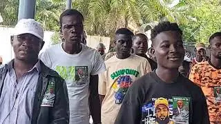 Disadvantaged Youth of Paynesville reaffirmed Support for Opposition Leader Amb. Boakai the UP