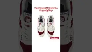 New Balance 550 Suede Toe Burgundy/Navy