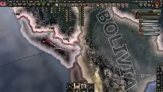 HOI 4 Gotterdammerung Japan playthrough part 17 we invaded Peru and Bolivia
