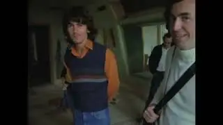 George Harrison in Friar Park fixing his house (Crackerbox Palace)