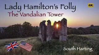 Lady Hamilton's Folly - UK Ruin linked to West Virginia + American War of Independence - Mavic 2 Pro
