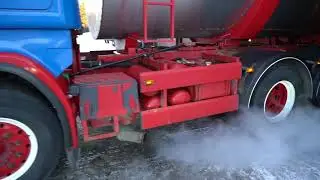2006 Scania R470 Asphalt truck. Manual