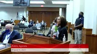 Mom Against Mandatory Masking August 9th 2021 Columbus Georgia Muscogee County School District
