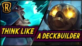 How To Think Like A Deckbuilder (Keg Control) | Season of Fortune | LoR Game | Legends of Runeterra