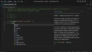 Multiplicación por sumas sucesivas en python