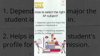 How to select the right AP subject? #shorts #preptalkpodcast