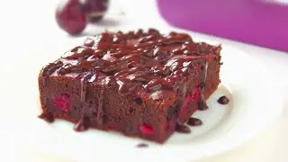 БРАУНИ С Вишней : Быстрый  Простой рецепт