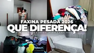 FAXINA PESADA DE 2026 &ndash; PARTE 02 | Casa Limpa + Organiza&ccedil;&atilde;o.