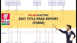 EPLAN ELECTRIC - EDIT TITLE PAGE REPORT (FORM)