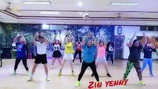 Zumba||Senam|| Hedegaard_Cancun_Bad_Girl|| By Zin yenny|| Merauke.