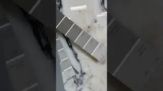 The natural stone slab determines everything else