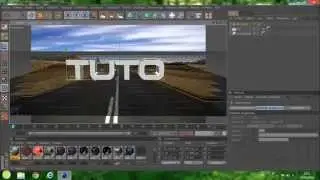 Import Picture & Put 3D Text In [C4D]
