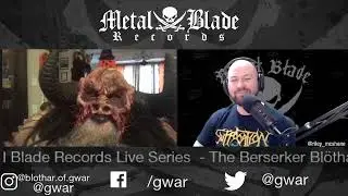 Metal Blade Live Series presents the Berserker Bl&ouml;thar of GWAR!