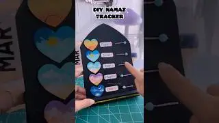 ✨DIY Namaz Tracker 🌙✨#shorts #art #diy #muktaartandcraft #viralvideo #youtubeshortsfeature