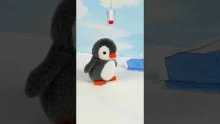 Penguin's Snowy Adventure: Learning About Habitat & Climate