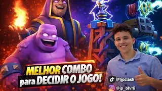 GOLEM DE ELIXIR + SPARK: DECK APEL&Atilde;O QUE DESTR&Oacute;I NO CLASH ROYALE 🔥