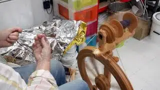 HAND SPINNING: How to Spin a 3 Ply Yarn #handspinning #how to ply yarn