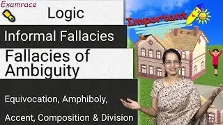 Informal Fallacies of Ambiguity: Equivocation, Amphiboly, Accent, Composition & Division