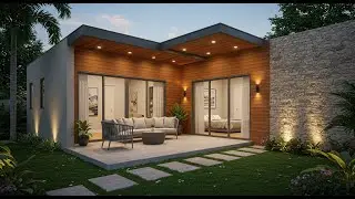 Timeless & Trendy Small House Design &ndash; Open-Concept Modern Elegance 2025