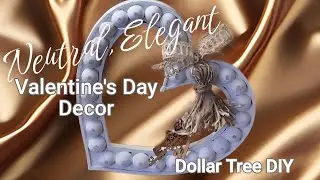 Do you like a Neutral Look for Valentine's Day? Easy✨️Dollar Tree DIY 