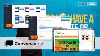 ConversioBot Review 😀 Bonus 😀 Chatbot review 😀 Sales Bot