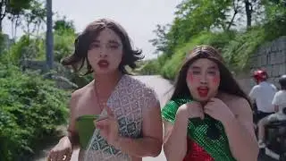 熱辣辣的夏天，這個造型真是熱情的很 原曲《走過咖啡屋》#音楽 #搞笑 #remix #humor