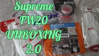 SUPREME FW 20 WEEK 1 UNBOXING