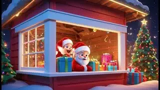 Frosty Footprints Trail to Santa&rsquo;s Secret Hut | English Nursery Rhyme for Kids | Baby Songs