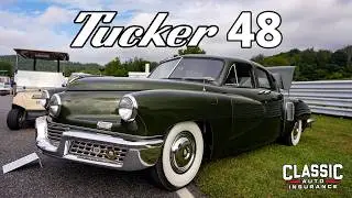 RARE ONE of 51 - Tucker 48 | SEAN TUCKER Takes Us Inside! | Lime Rock Historic Festival