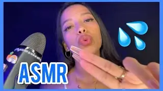 ASMR SPIT PAITING INTENSO + TE TOCO TÚ CARITA 😊 // Yamilka ASMR