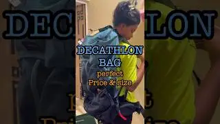 Perfect Decathlon bag |deal is on grab the deal |perfect size|perfect price #decathlon #viralshorts