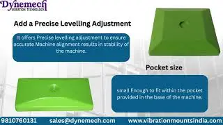 Dynemech Anti-Vibration Technology Machine Base Mounts &ndash; Series SL