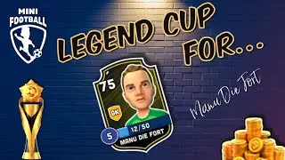 Mini Football - Legend Cup For Manu Die Fort x1!