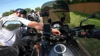 Madstad Dark Gray Windshield on 2018 Versys 650