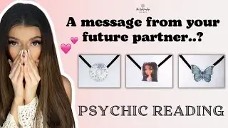 A LETTER & MESSAGE From YOUR FUTURE PARTNER 💌 Pick A Card Psychic SOULMATE Tarot Reading 💕