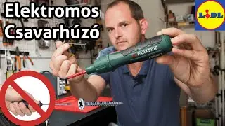 Unod már a tekergetést? - Parkside Elektromos Csavarhúzó - PASD 4 B2