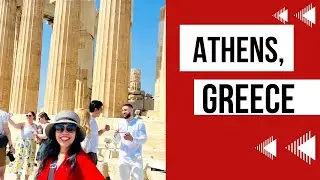 THE ACROPOLIS LOCATED ABOVE THE CITY OF ATHENS #acropolis #athensgreece