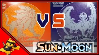 $50 SUN vs. MOON! Elite Trainer Box BATTLE! Which Sun & Moon Trainer Box is Better? -PikaNinja TCG
