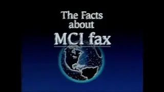MCI Fax spots and a message from Bill McGowan - 1988-1990